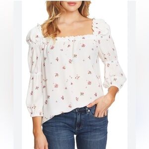 Cece Floral Blouse‎